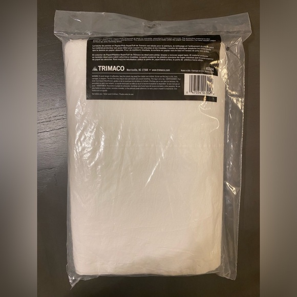 Trimaco 9x12 Lightweight Paper/Poly Dropcloth 2 Pack - Picture 2 of 2